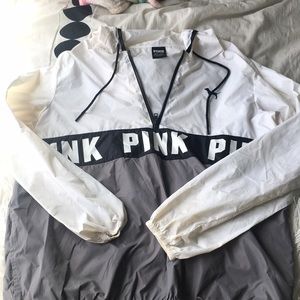 Pink windbreaker